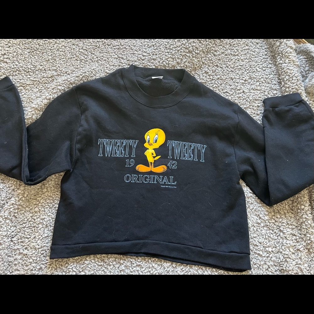 Vintage Tweety Bird crew neck